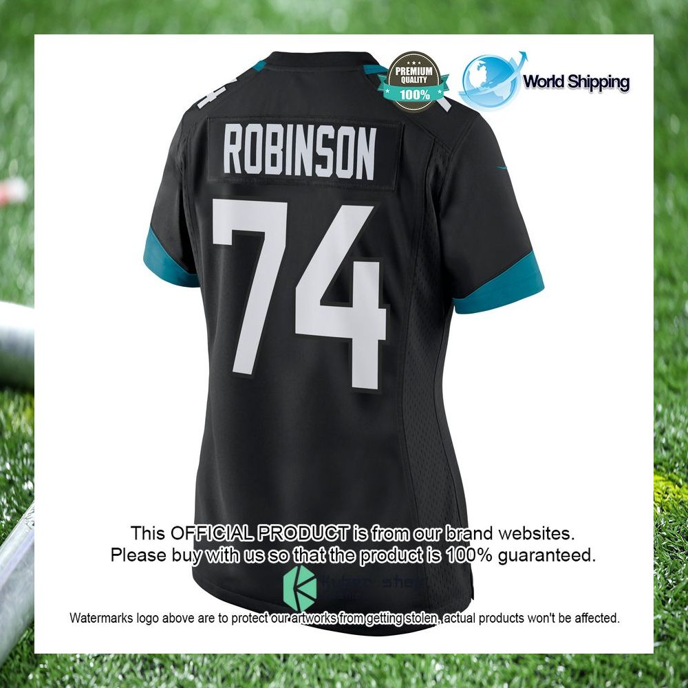 cam robinson jacksonville jaguars nike womens black football jersey 3 849