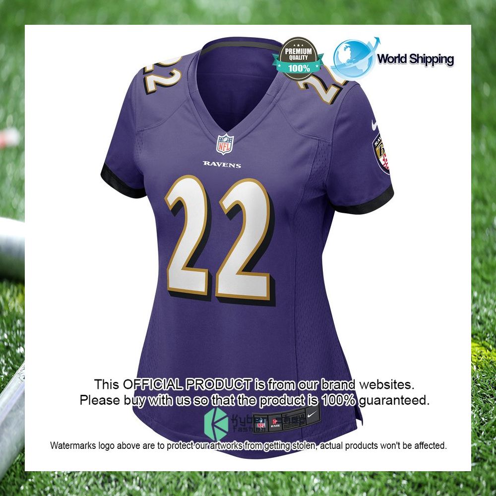 damarion williams baltimore ravens nike womens purple football jersey 2 98