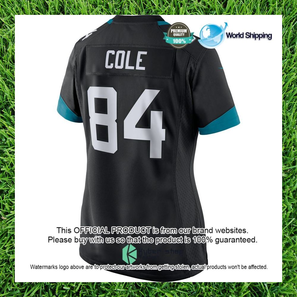 nfl keelan cole jacksonville jaguars nike womens black football jersey 3 964