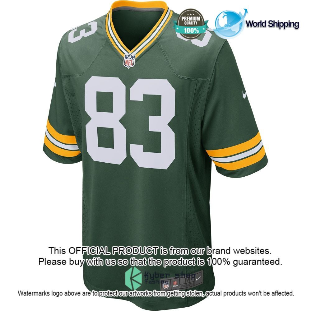 nfl marquez valdes scantling green bay packers nike green football jersey 2 168