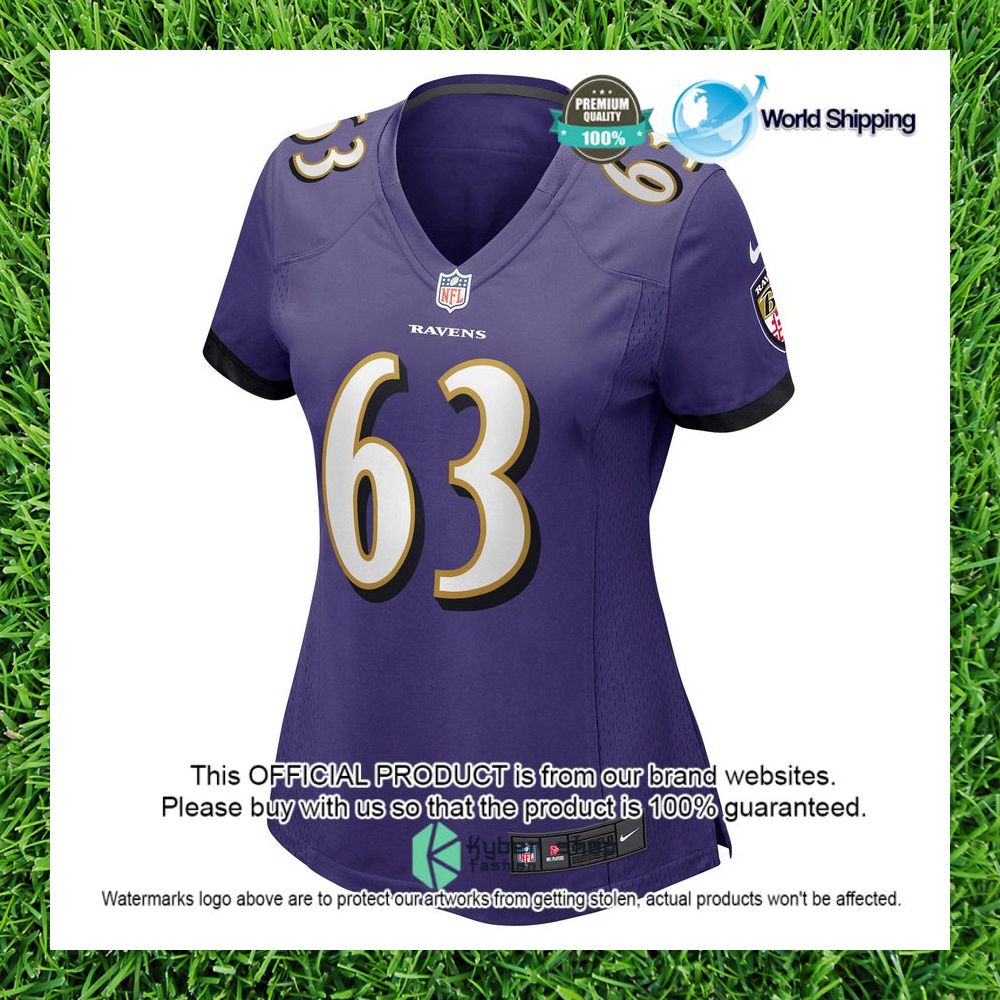 nfl trystan colon baltimore ravens nike womens purple football jersey 2 432