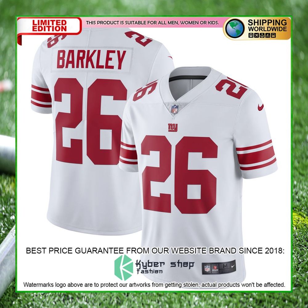 saquon barkley new york giants nike vapor royal football jersey 6 765