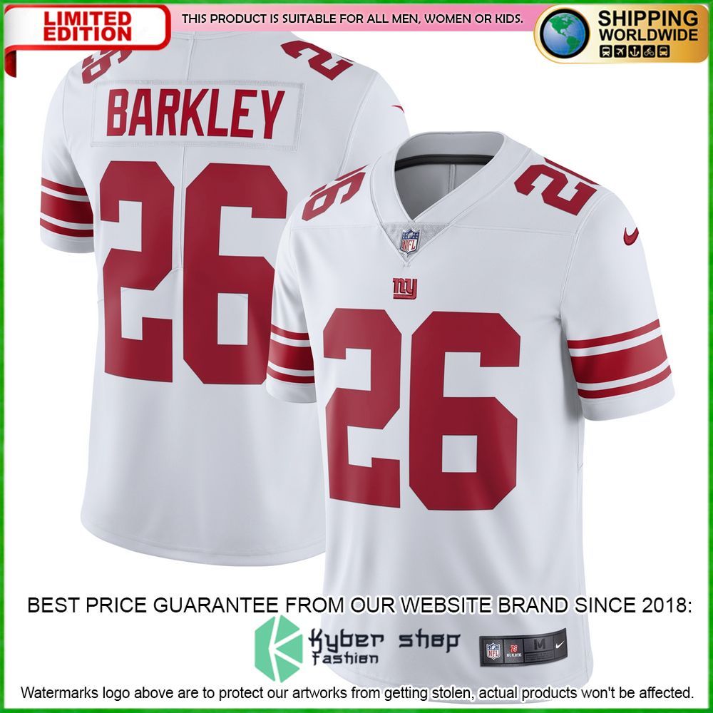 saquon barkley new york giants nike vapor royal football jersey 6 793