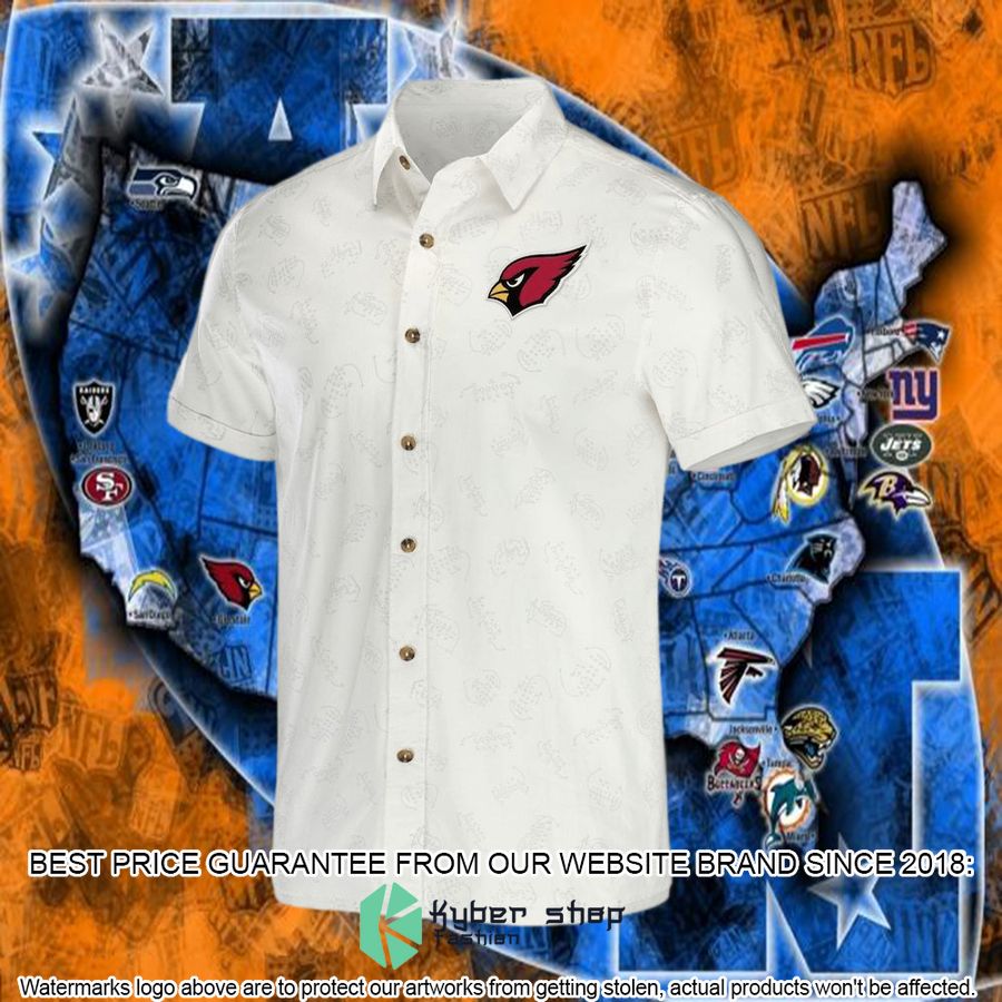 arizona cardinals nfl darius rucker collection white hawaiian shirt 5 616