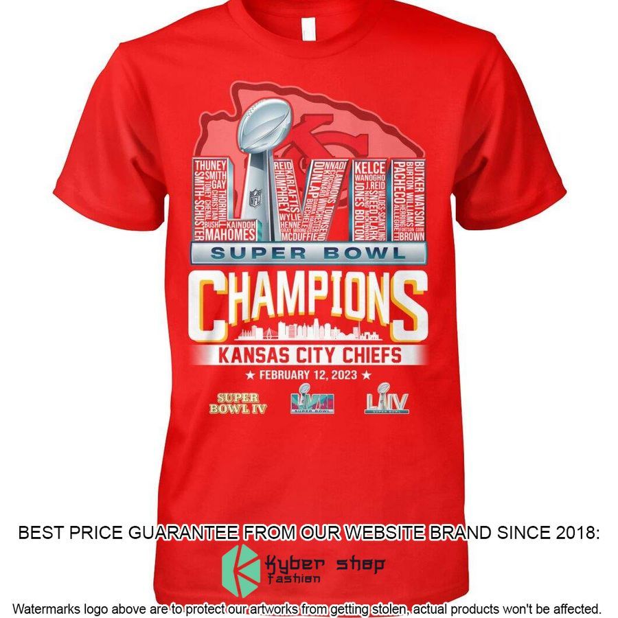 super bowl lvii champions kansas city chiefs t shirt 2 22
