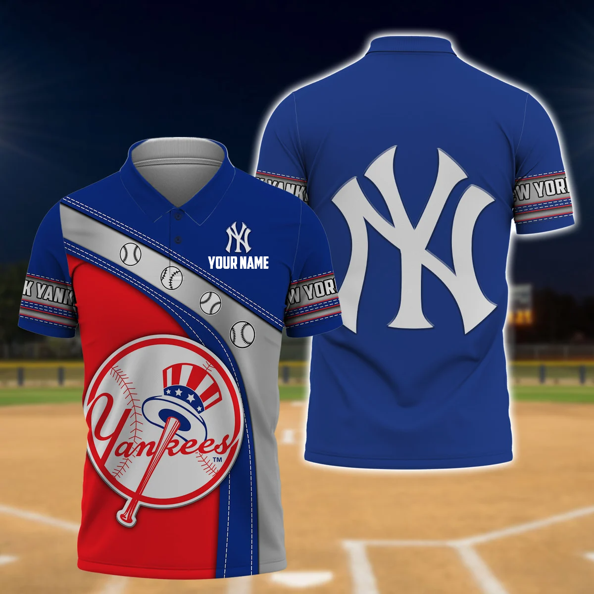 Personalized New York Yankees Polo Shirt - LIMITED EDITION
