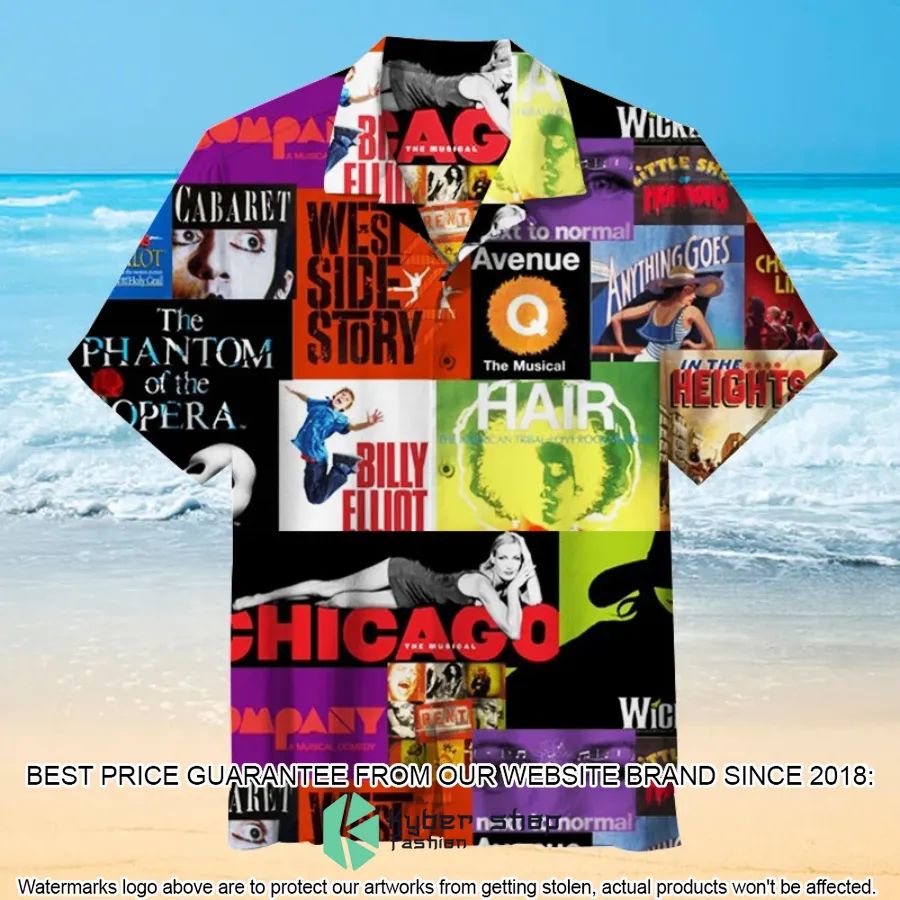 Broadway Musical Theatre Poster Hawaiian Shirt - LIMITED EDITION
