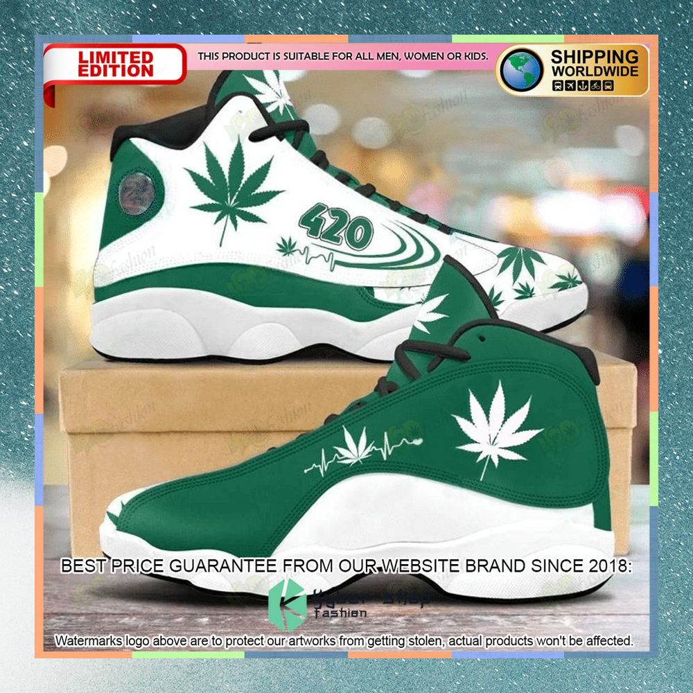 cannabis 420 air jordan 13 shoes 1 288