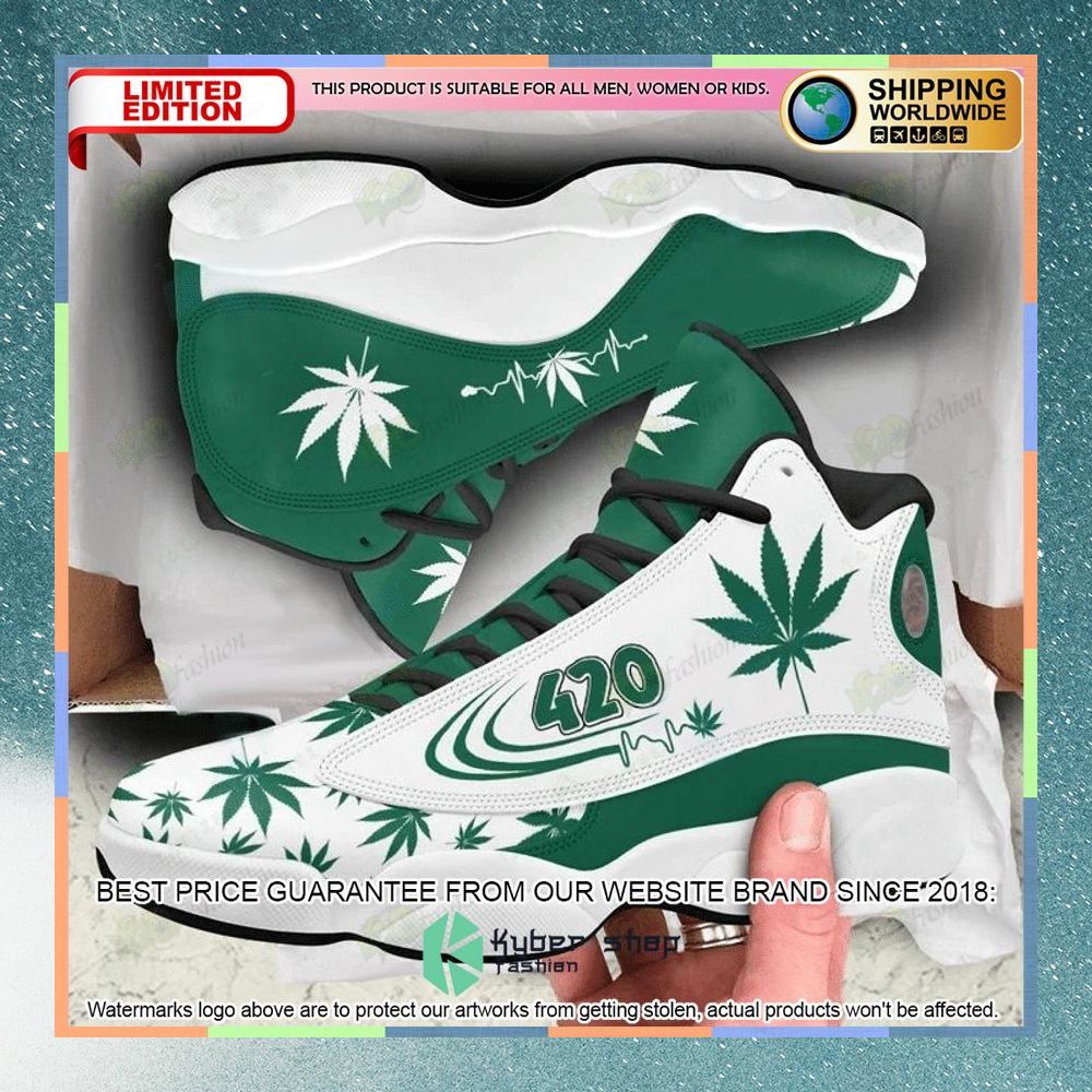 cannabis 420 air jordan 13 shoes 2 86