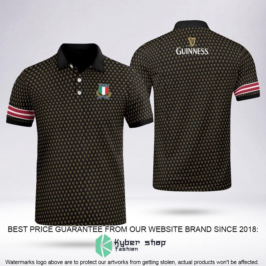 guinnes italy rugby team polo shirt 1 576