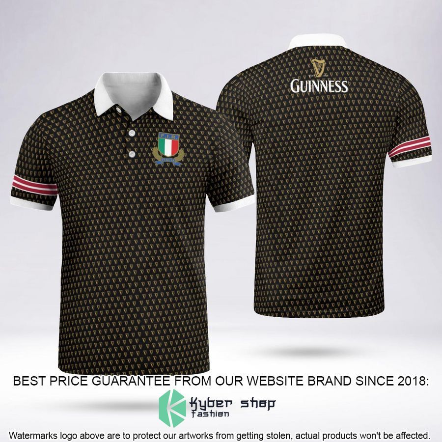 guinnes italy rugby team polo shirt 6 514