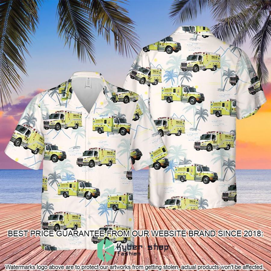 henrico county ems ambulance hawaiian shirt 1 425