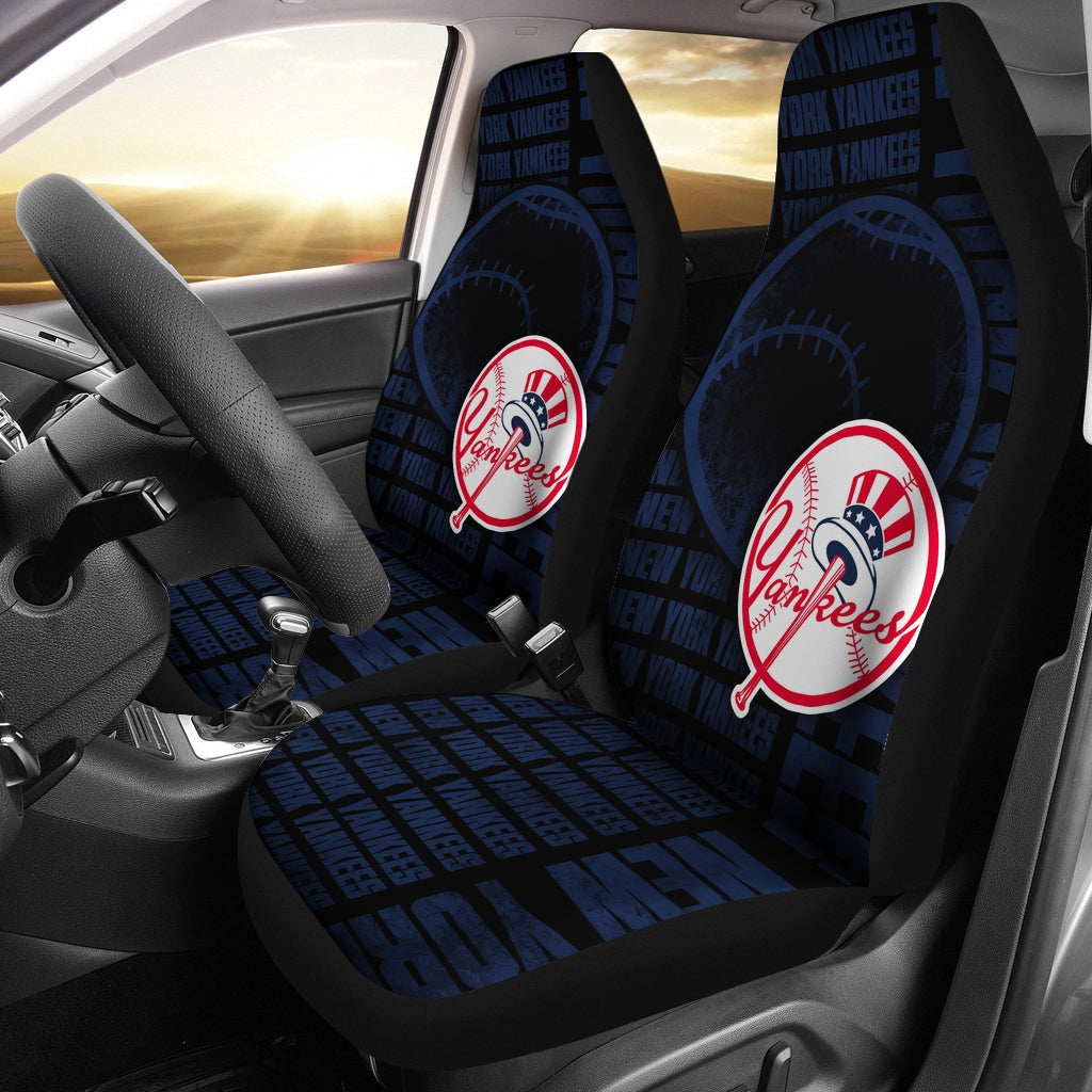 New York Yankees logo Car Seat Covers - LIMITED EDITION