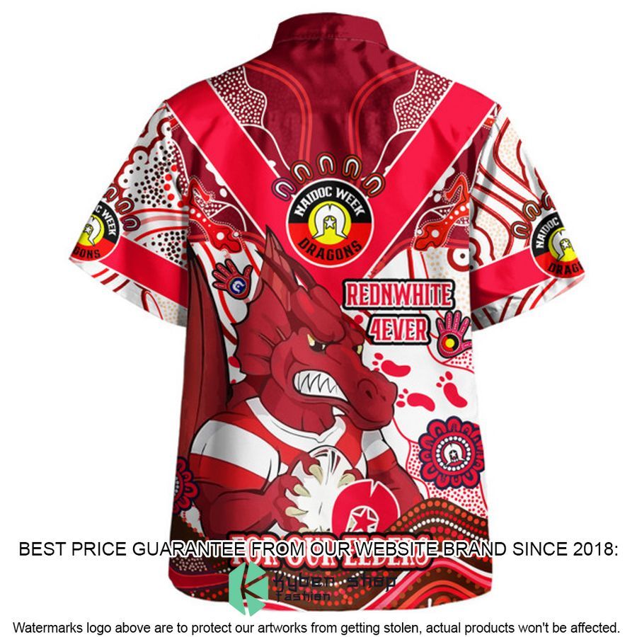 personalized st george illawarra dragons australia naidoc week hawaiian shirt 2 691