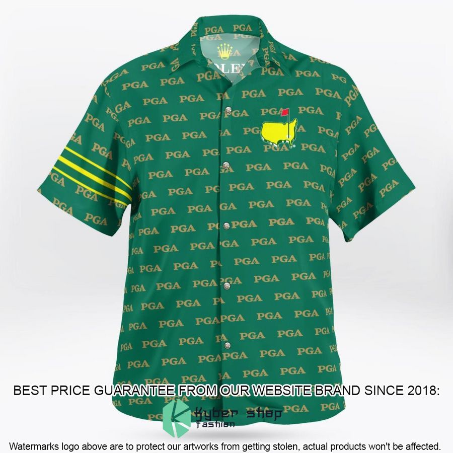 rolex pga masters tournament tour hawaiian shirt 4 348
