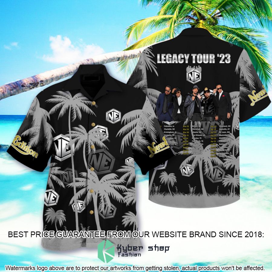 The New Edition Legacy Tour 23 Hawaiian Shirt - LIMITED EDITION