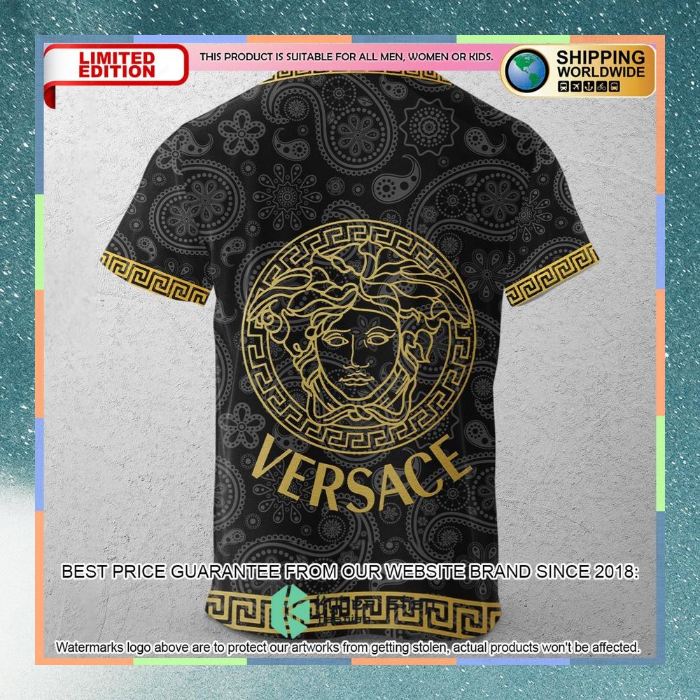 versace kings are born in november paisley t shirt 2 683
