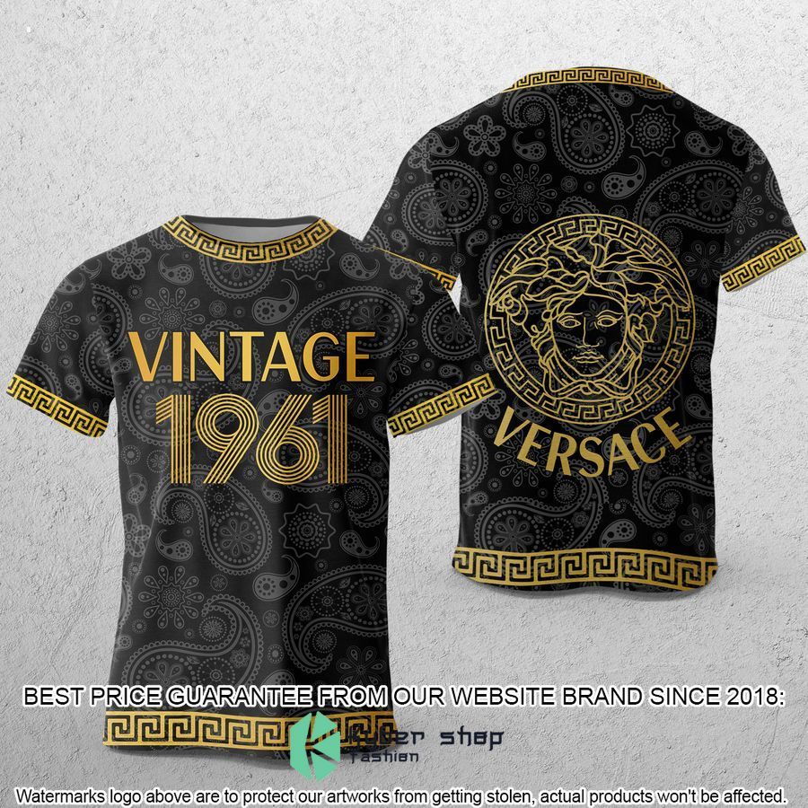 versace vintage 1961 paisley t shirt 1 925