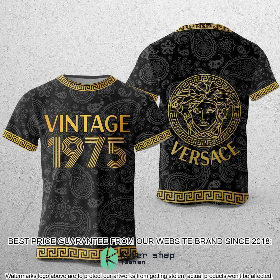 versace vintage 1975 paisley t shirt 1 606