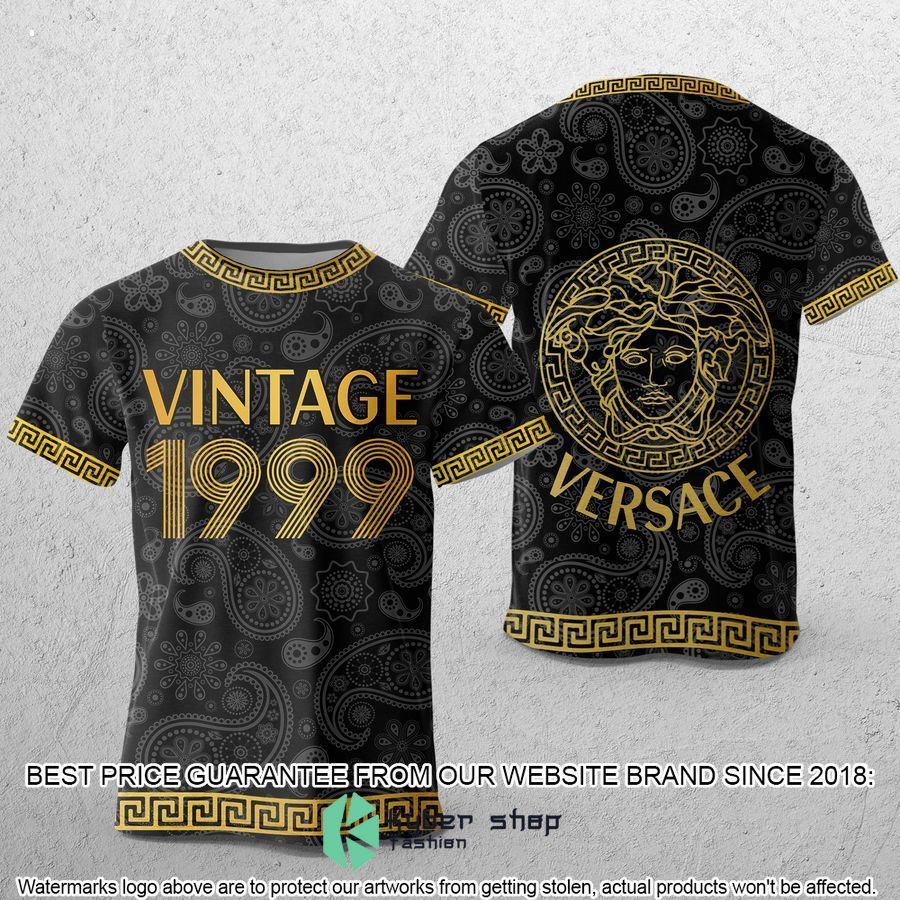 versace vintage 1999 paisley t shirt 1 374