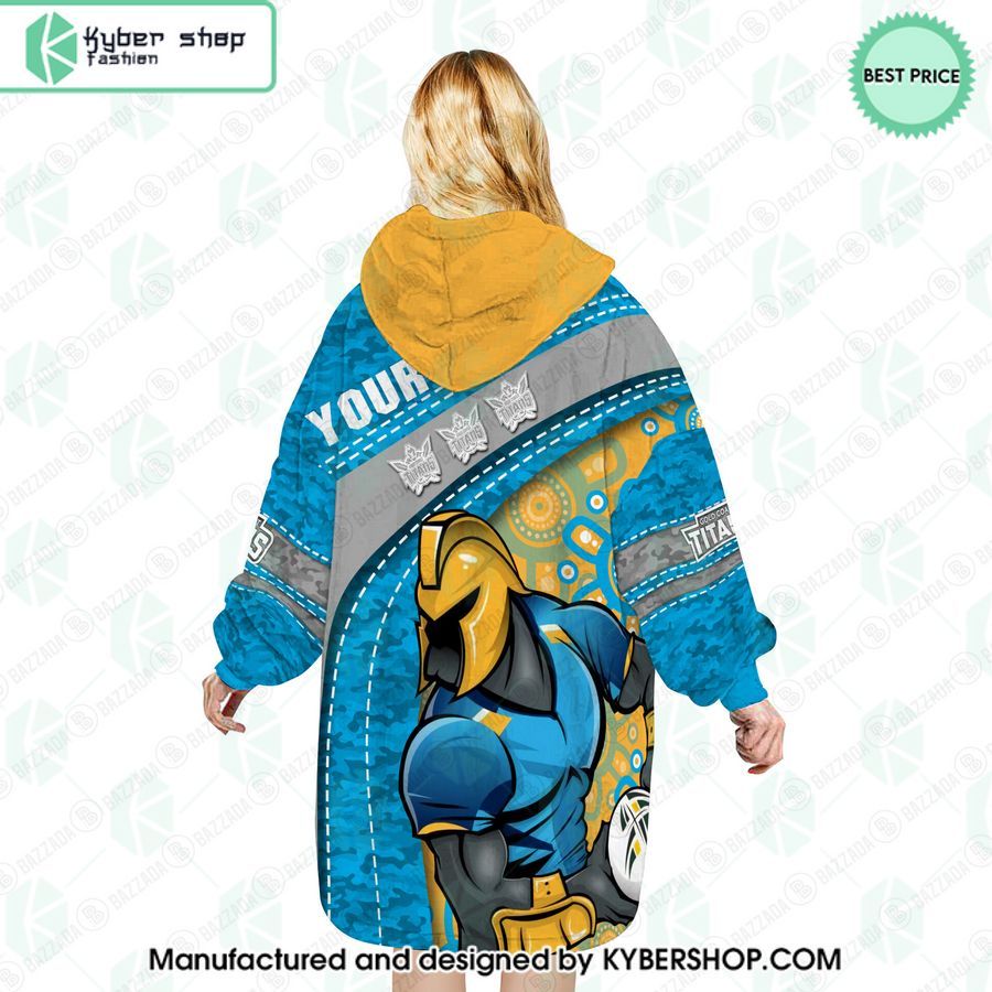 custom mascot gold coast titans blanket hoodie 2 53