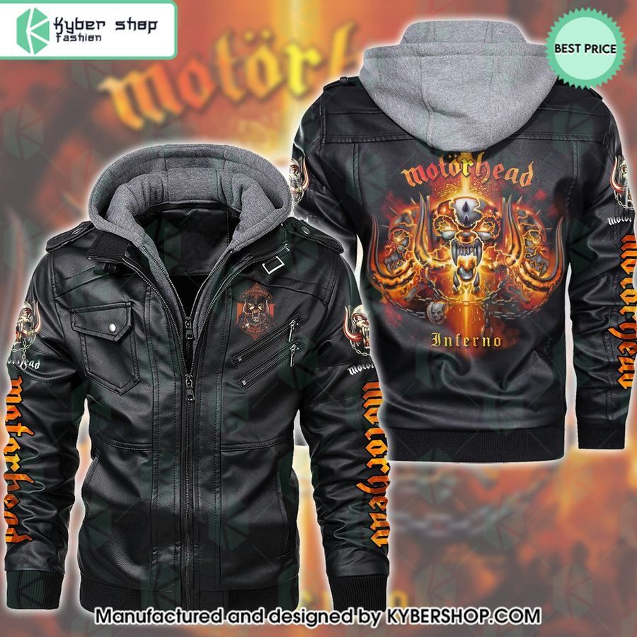 Motorhead Inferno Album Leather Jacket