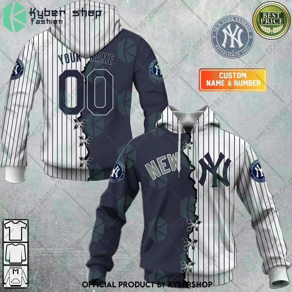 New York Yankees Mix Custom Hoodie - LIMITED EDITION